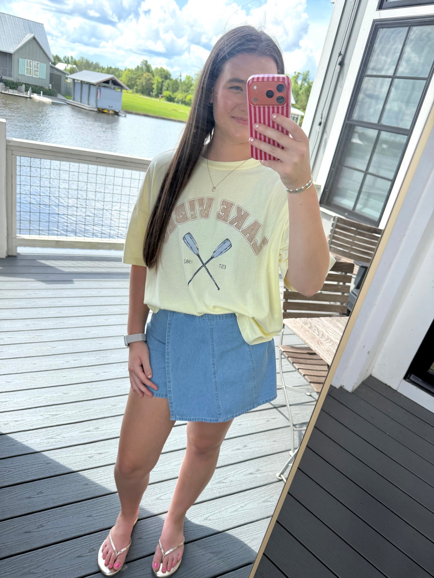 Lake Day Graphic Tee