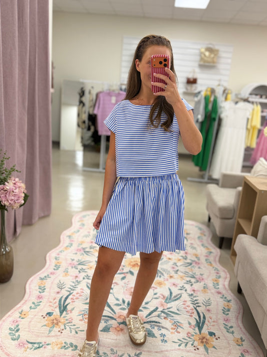 Lucy Striped Set