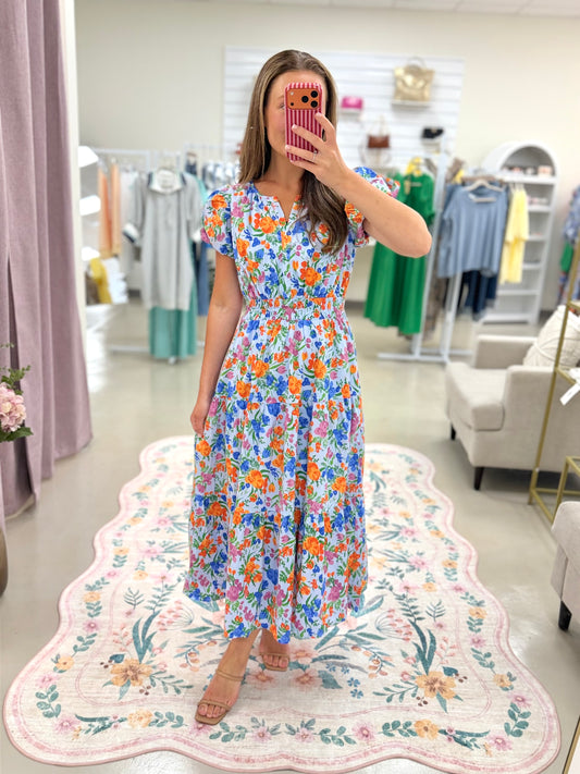 Garden Girl Maxi Dress