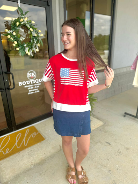 God Bless Merica' Top