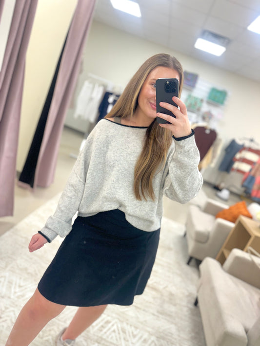 Luna Boatneck Pullover