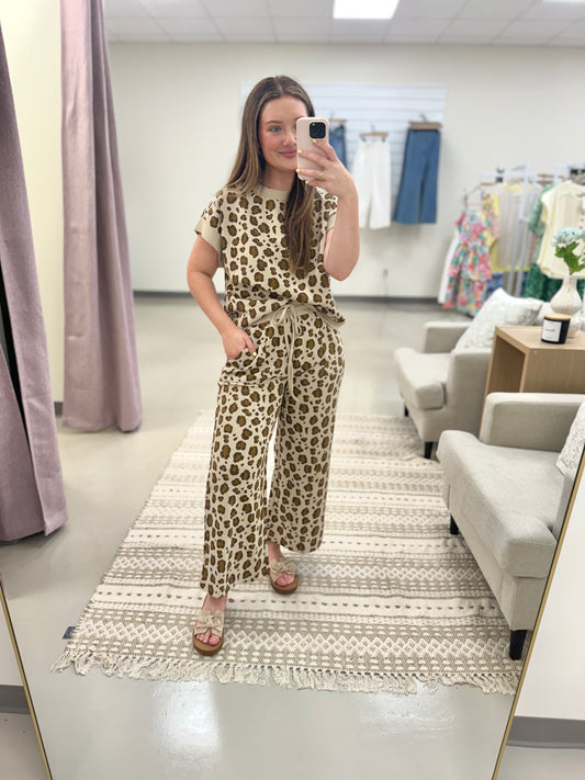 Cheetah Set Bottoms